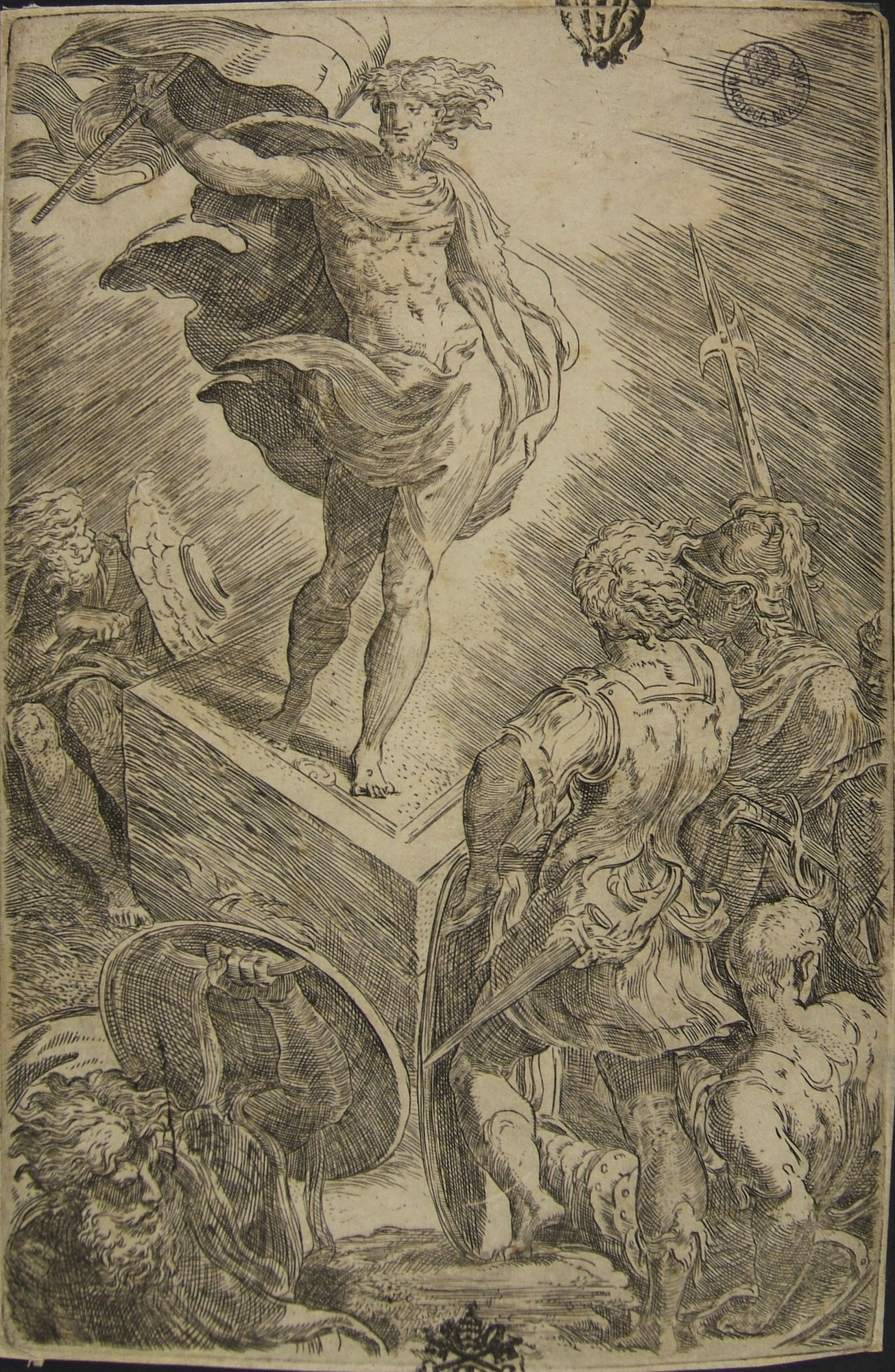 Parmigianino Resurrezione bassa PN 2896 