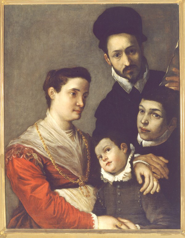 Ludovico Carracci - La famiglia Tacconi