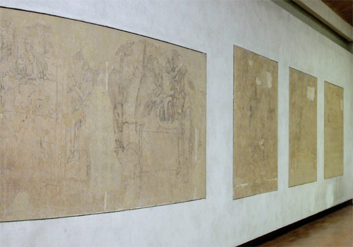 Ignoti pittori XIV secolo - Sinopia (dall'inventario 7027)
