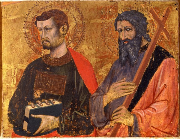 Jacopo di Paolo - Santo Apostolo e Sant'Andrea