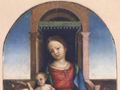 il Cotignola - Madonna col Bambino in trono, Santa Caterina e una devota