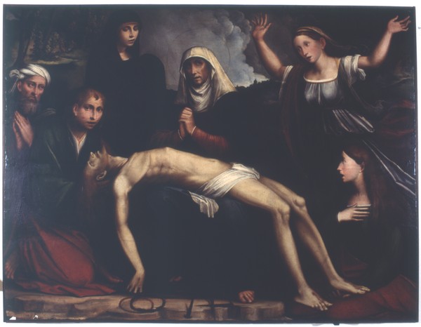 Giacomo Francia - Compianto su Cristo morto