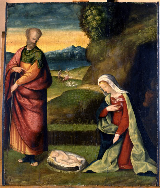 Garofalo - Sacra Famiglia in un paesaggio