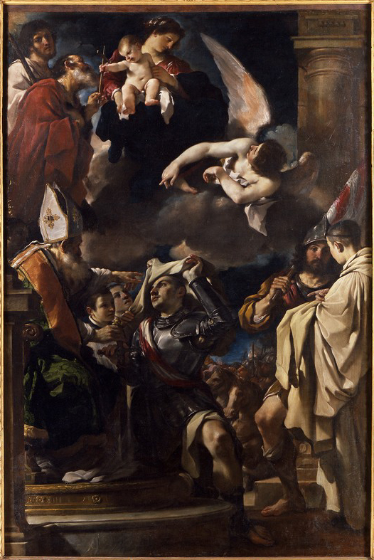 Guercino - Vestizione di San Guglielmo