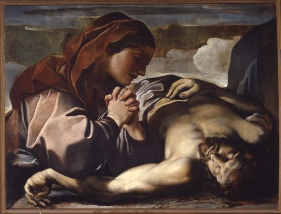  Alessandro Tiarini - La Madonna che piange Gesù morto