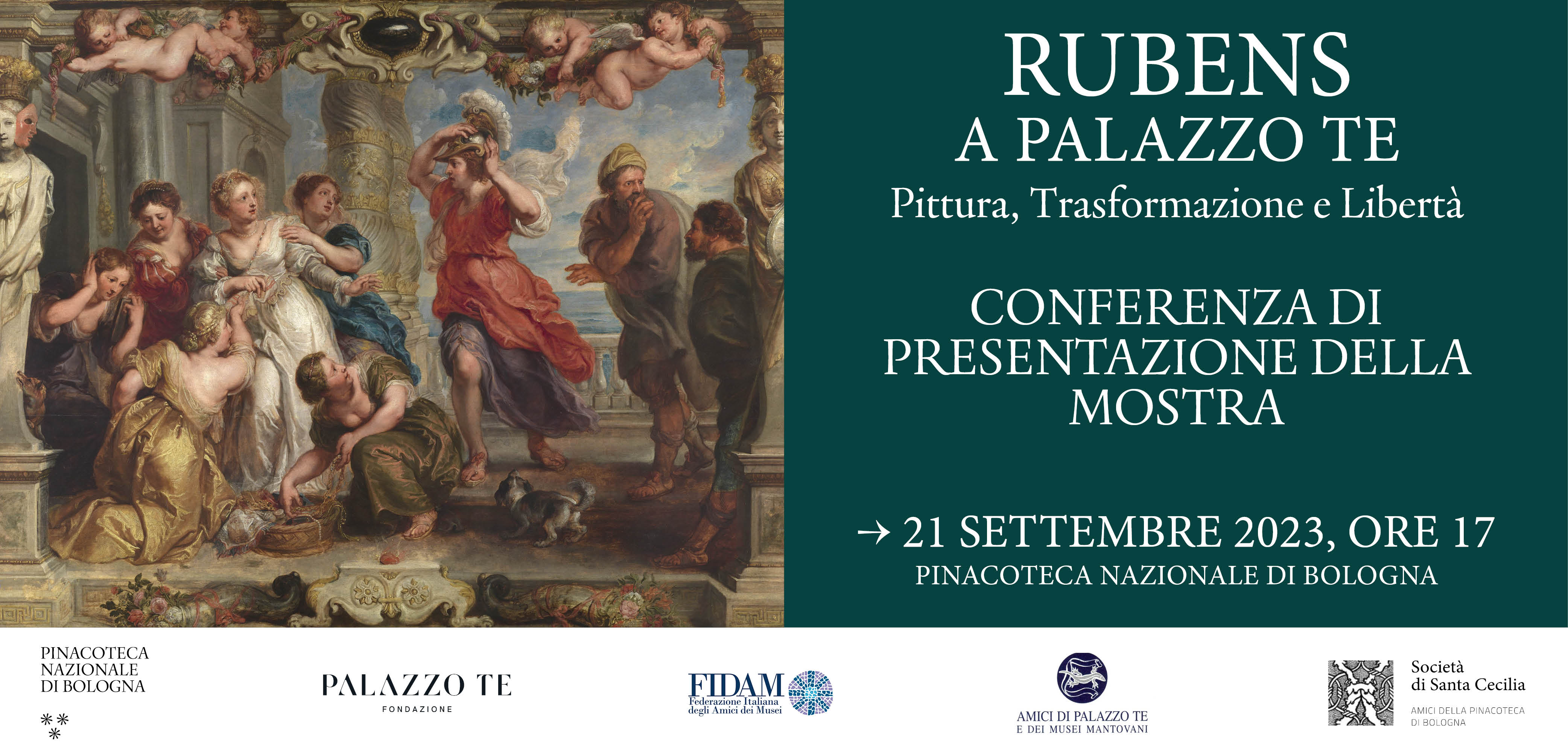 GRAfica per eventi su sito RUBENS