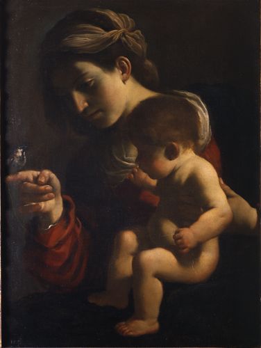 Guercino Madonna del passero