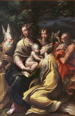 Parmigianino - Pala di Santa Margherita