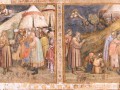 Jacopo di Paolo - Consegna della legge. Punizione dei ribelli al sacerdozio di Aronne.