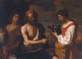 bottega di Giovan Francesco Barbieri detto il Guercino, Loth e le figlie