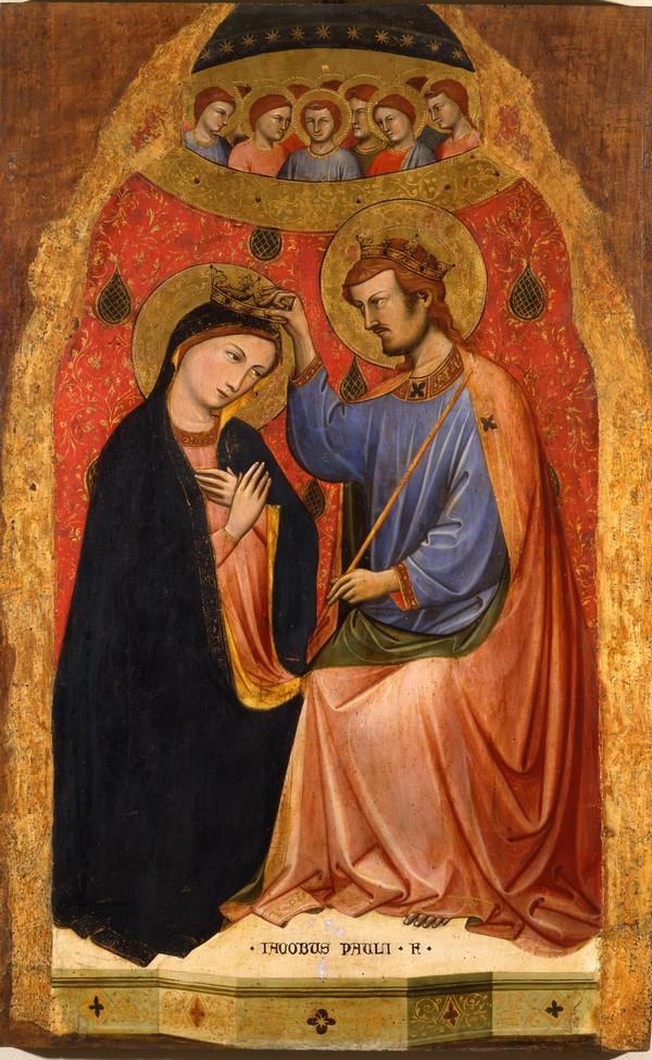 Jacopo di Paolo - Incoronazione della Vergine e Angeli