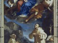 Guercino - San Bruno in adorazione della Madonna col Bambino in gloria